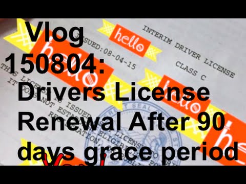 Ma Drivers License Renewal Grace Period